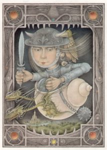 Female Warrior by Wayne Anderson