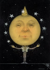 Juggling Full Moon by Wayne Anderson