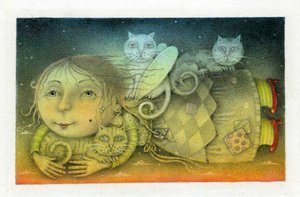 Scratch, Meeow and Claw by Wayne Anderson