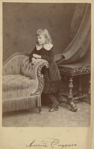 Portrait of Annie Cuypers by Wegner and Mottu