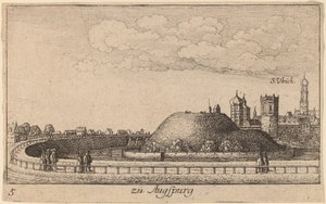 Augsburg by Wenceslaus Hollar