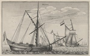 Boers, 1647 by Wenceslaus Hollar