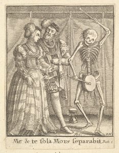 Bridal Pair, from the Dance of Death by Wenceslaus Hollar