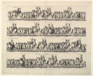 Coronation Procession of Charles II Through London