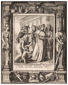 Duke (State 1) by Wenceslaus Hollar