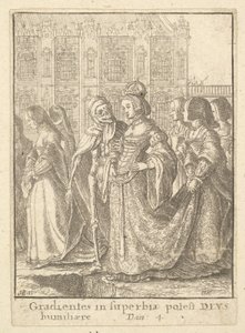Empress (from the Dance of Death) by Wenceslaus Hollar