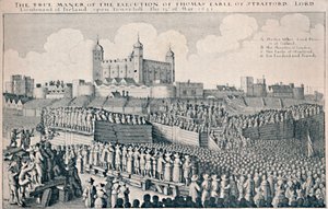 Execution of the Earl of Strafford