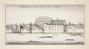 Four Views of Westminster, Lambeth, and Whitehall, from the series London Views by Wenceslaus Hollar