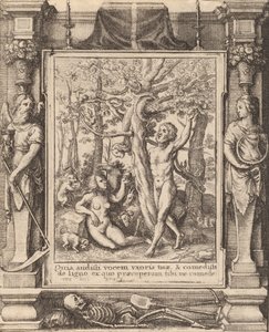 Garden of Eden by Wenceslaus Hollar