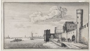 View of the City Walls of Cologne by Wenceslaus Hollar