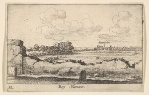Hanau by Wenceslaus Hollar