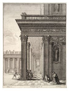 Healing of the Cripples by Wenceslaus Hollar