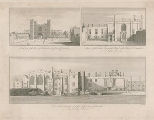 House of the Hospitallers of St John of Jerusalem, Clerkenwell by Wenceslaus Hollar