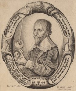 Johann Banfi Huniades by Wenceslaus Hollar
