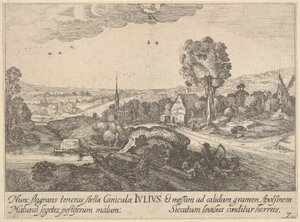 July by Wenceslaus Hollar