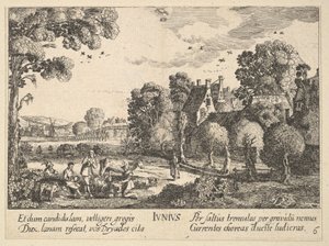 June, 1628-29 by Wenceslaus Hollar