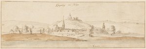 Klingenberg am Main by Wenceslaus Hollar