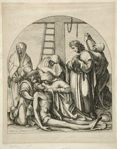 Lamentation by Wenceslaus Hollar