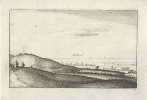 Landscape with View of Shoreham by Wenceslaus Hollar