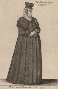 Matron of Bern by Wenceslaus Hollar
