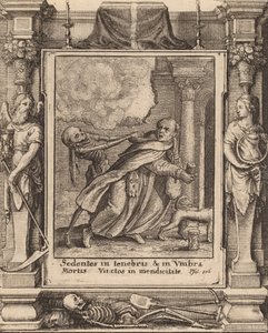 Monk by Wenceslaus Hollar
