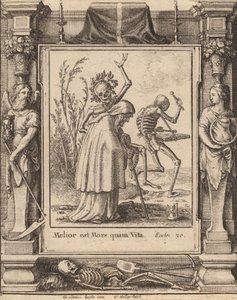 Old Woman by Wenceslaus Hollar