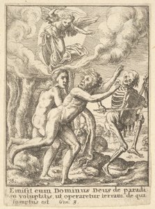 Paradise Lost, from the Dance of Death by Wenceslaus Hollar