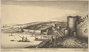 Part of Tangier from above, 1670