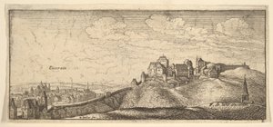 Passau, from "German Views" by Wenceslaus Hollar