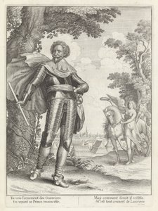 Portrait of Frederick Henry, Prince of Orange by Wenceslaus Hollar