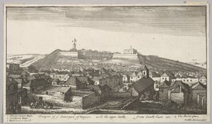 Prospect of the Inner Part of Tangier, with the Upper Castle, from South-East