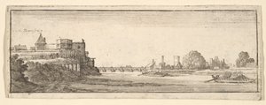 Regensburg, 1652-77 by Wenceslaus Hollar