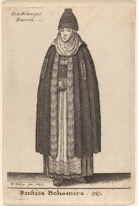 Rustica Bohemica by Wenceslaus Hollar