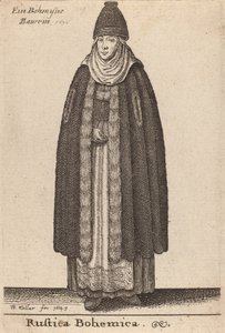 Rustica Bohemica by Wenceslaus Hollar