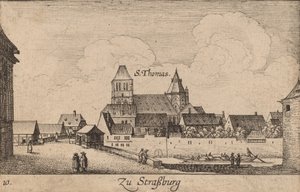 Strasbourg, 1635 by Wenceslaus Hollar