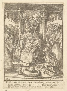 The Emperor, from the Dance of Death by Wenceslaus Hollar