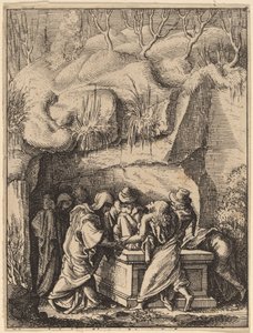 The Entombment by Wenceslaus Hollar