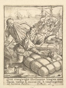 The Merchant, from the Dance of Death by Wenceslaus Hollar