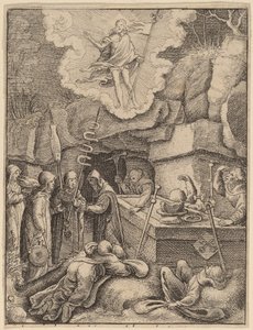 The Resurrection by Wenceslaus Hollar