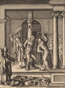 The Scourging by Wenceslaus Hollar