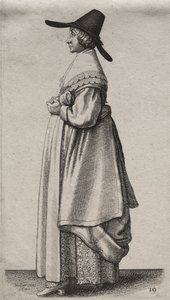 The Several Habits of English Women, from the Nobility to the Country Women by Wenceslaus Hollar