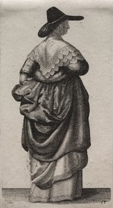 The Several Habits of English Women, from the Nobility to the Country Women..., 1640 by Wenceslaus Hollar