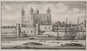 The Tower, London by Wenceslaus Hollar
