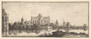The Church by the Water by Wenceslaus Hollar