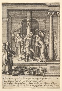 The Scourging by Wenceslaus Hollar