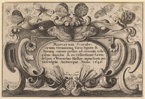 Title Page by Wenceslaus Hollar