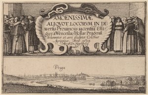Title Page by Wenceslaus Hollar