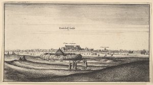 Tootehill fields Amoenissimi aliquot locorum... Prospectus, 1625-77 by Wenceslaus Hollar