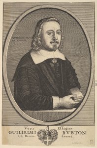 Vera Effigies Guilielmi Burton L.L. Baccalaurei by Wenceslaus Hollar