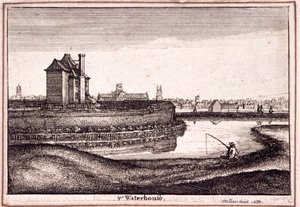 View of the Area around New River Head, Finsbury, London